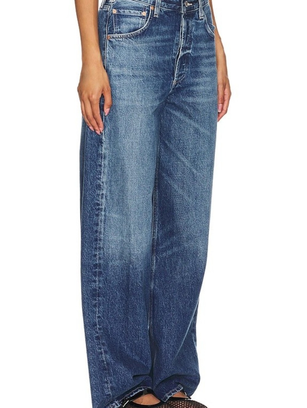 Citizens Of Humanity Ayla Baggy In Claremont, Size 26 - Picture 9 of 16